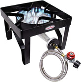 Gas One 200K BTU burner ideal for turkey fry and outdoor cooking.