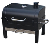 Gas One 18-inch tabletop charcoal grill with portable design for easy picnics.