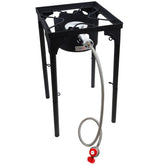 Gas One B-3000H-15 high heat burner for outdoor cooking.
