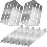 GasSaf flavorizer bars, 17.5 inches, for even heat across Weber Genesis grills