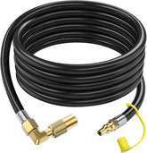 GasXpert improved propane hose 18ft for flexible RV connections and outdoor cooking.