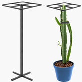 Gavinjitao metal dragon fruit trellis with stable base supports climbing plants.