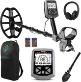 Gbnryg metal detector with 12-inch IP68 coil for wide-area scanning.