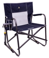 GCI Outdoor Freestyle Rocker XL seat close-up highlighting roomy comfort for outdoor seating.