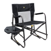 GCI Outdoor Freestyle Rocker XL side-table view showing convenient surface for drinks