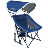 GCI Outdoor Pod Rocker open for comfortable outdoor lounging.