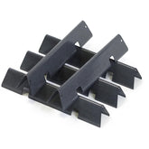 Gcostar 7636 flavorizer bars, front-control close-up promote even heat on Weber Spirit grills