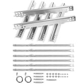 Gcostar heat plates for Charbroil 6-burner grills improve heat distribution.
