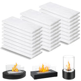 GCVOPTON ceramic wool wick for tabletop fire pit, 24pc pack, provides steady flame