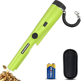 GDDREAM pinpointer with LED light guides precise spotting of metal targets.