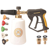 GDHXW foam cannon with 2L capacity for efficient multi-car foaming