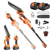 GEARPASS 8-Inch electric pole saw extended reach for high branches