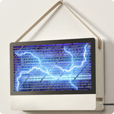 GeckoMan Quiet Hybrid Spectrum 20W zapper close-up, low-noise operation for homes.