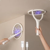 GeckoMan rotating head fly swatter, precise indoor catches from any angle.
