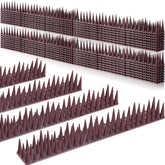 Geetery bird spikes package for outdoors protects balconies from birds.