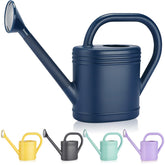 gegemaoyi 1gal watering can with long spout for precise indoor plant watering.