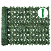 GEIGUIWA artificial ivy fence screen with lush leaves for private outdoor spaces.