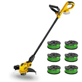 GELIDALITE cordless trimmer with DeWalt 20V Max battery interface for powerful, ready-to-use operation