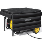 GenArmor generator tent waterproof cover protecting the unit in wet weather for outdoor use