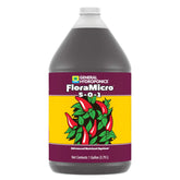 General Hydroponics Flora Micro 5-0-1 bottle front view for hydroponic nutrient base.