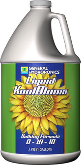 General Hydroponics Liquid KoolBloom bottle enhancing blooms and fruiting.