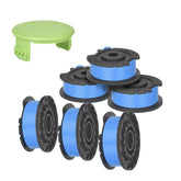 Generep auto feed string trimmer spool in action for Greenworks models.