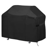 Generic 70-inch grill cover, front view, offering a snug fit for Weber Genesis 400 series.
