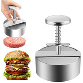 Generic Hamburger Press in 304 stainless steel construction for durable, hygienic patties.