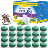 Generic Mouse Repellent Ball Pack-24 deters rodents without harming pets or children.
