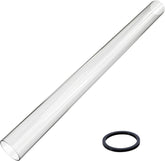 Generic Patio Heater Glass Tube Replacement, 49.5-inch tall for durable outdoor warmth.