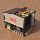 GENSHED GenShed running cover side view protects generator during operation