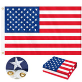 Geodurn American flag 3x5ft outdoor flag for durable outdoor displays.