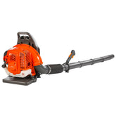 Getell backpack leaf blower 65cc for powerful yard cleanup and rapid debris removal.