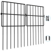 Getlay animal barrier fence 16in high panels for yard digging deterrence.