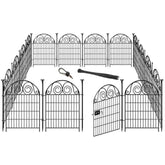 Getlay tall garden fence panel protects plants and defines outdoor space