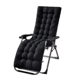 Gfgift Patio Chaise Lounger Cushion top view with plush padding for all-day lounging