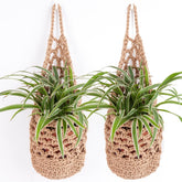 GGMOVE hanging planter for a 6-inch pot adds boho style to your living room