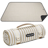 G GOOD GAIN picnic blanket on grass with waterproof backing for damp surfaces