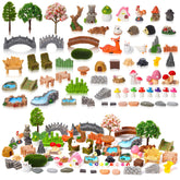 GGSTDDUP fairy garden mini animals for planters and terrariums