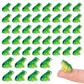 GGSTDDUP mini frogs green collection for garden decor and dollhouse scenes.