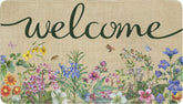 Ghroiep welcome floral doormat for the front door adds warm curb appeal