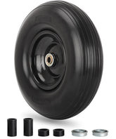 GICOOL 13in wheelbarrow tire with solid design for puncture resistance