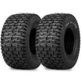 GICOOL 13x6.50-6 tubeless tire side view ideal for riding lawn mowers.