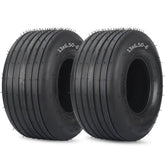 GICOOL 13x6.50-6 tubeless tire side view for stable lawn mowing