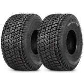 GICOOL 15x6-6 tubeless lawn tire front view for stable mower performance