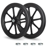GICOOL 20in flat-free tire in polyurethane for durable outdoor use.
