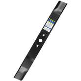 GICOOL 21-inch blade viewed from side, with high-lift design for efficient clippings collection.