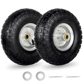 GICOOL 410-350-4inch tire and wheel for quick cart replacement.