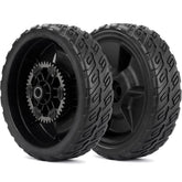 GICOOL 8-inch rear wheels kit for mower with smooth traction and quick replacement