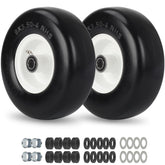 GICOOL 9x3.50-4 flat-free tire for zero-turn mowers with smooth tread